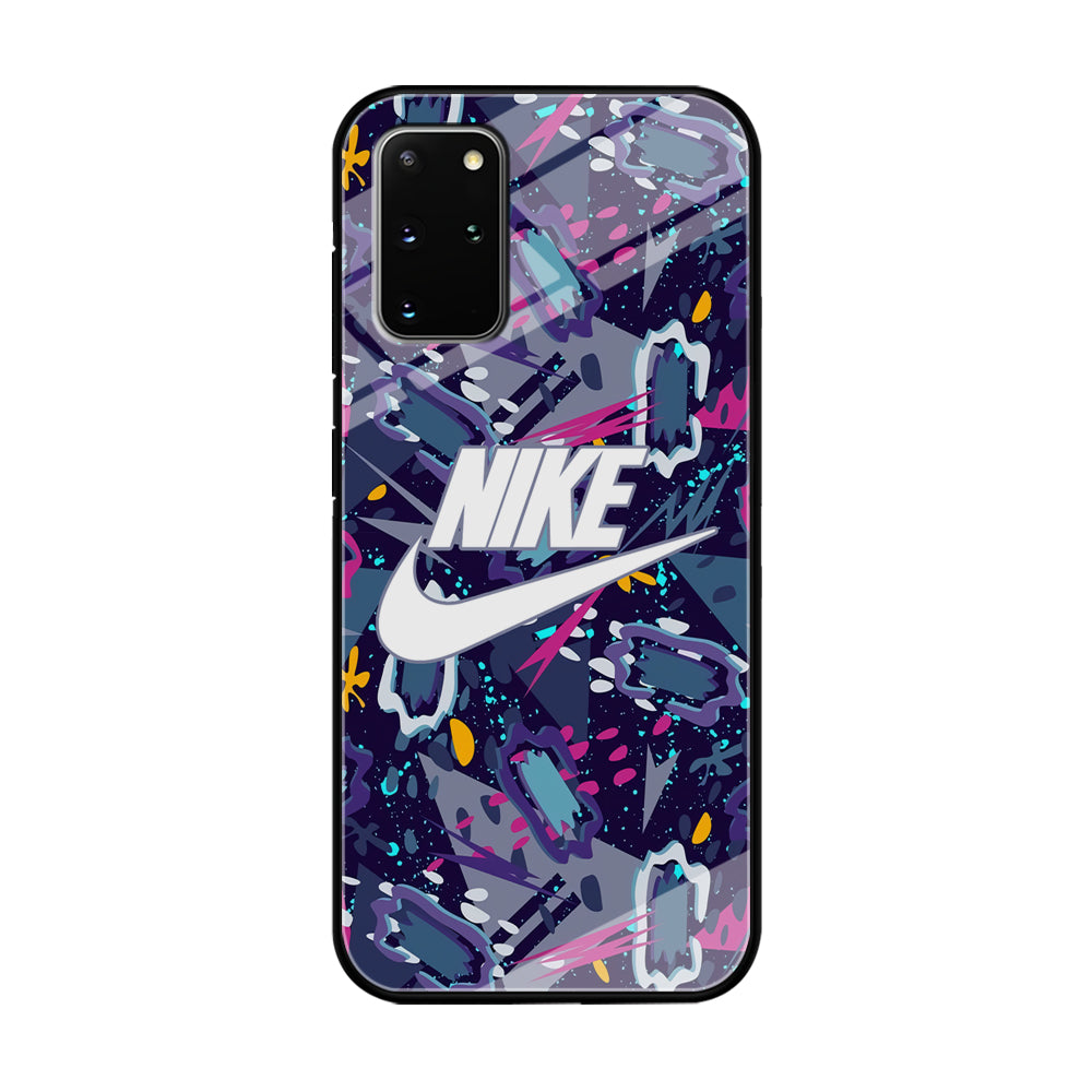 Nike Colour Abstract Shapes Samsung Galaxy S20 Plus Case