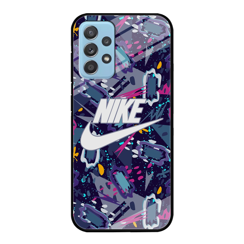 Nike Colour Abstract Shapes Samsung Galaxy A52 Case