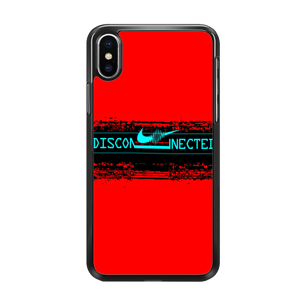 Nike Disconnected Logo iPhone Xs Case