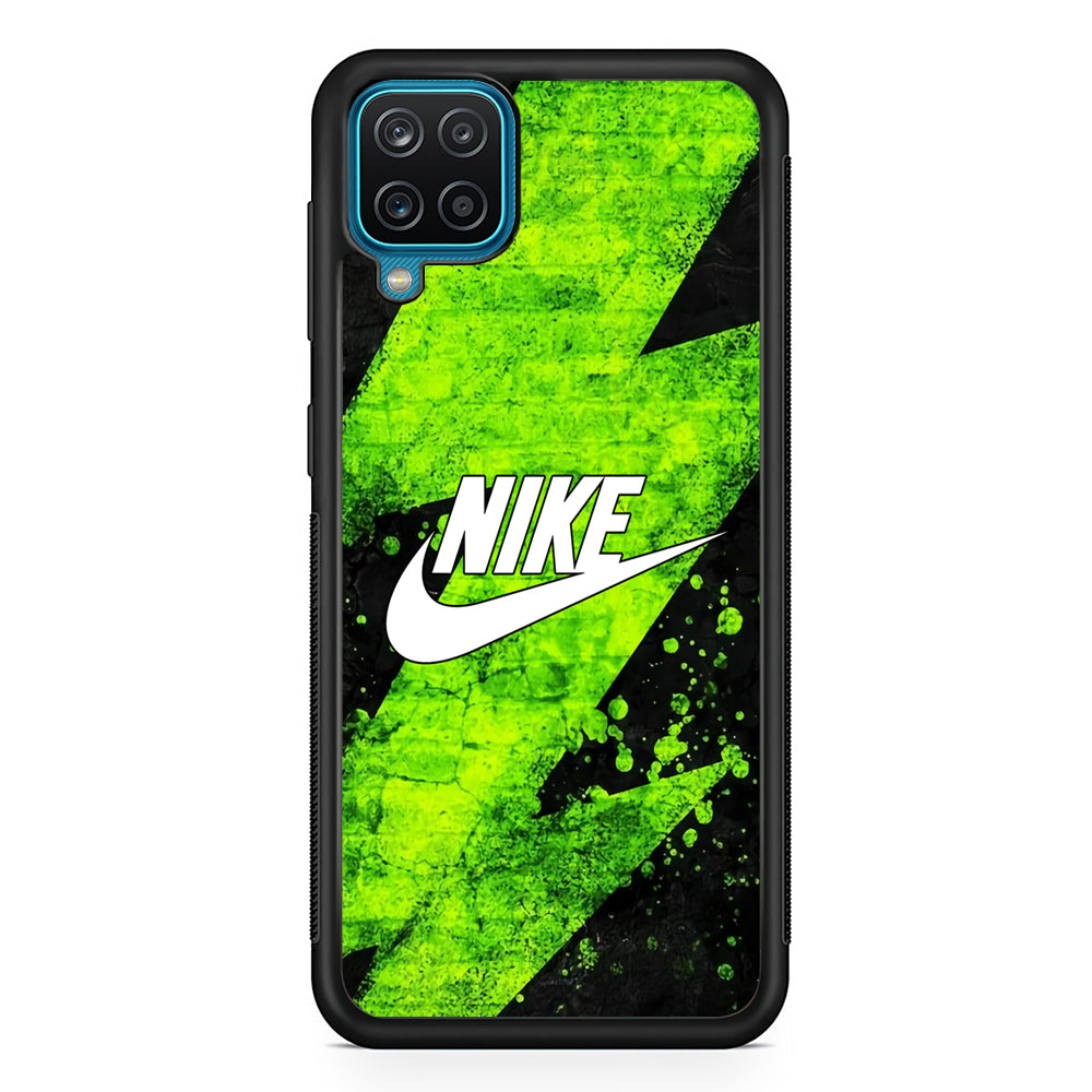 Nike Flash Green Samsung Galaxy A12 Case