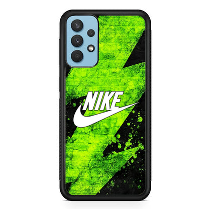 Nike Flash Green Samsung Galaxy A32 Case