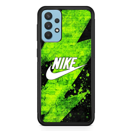 Nike Flash Green Samsung Galaxy A32 Case