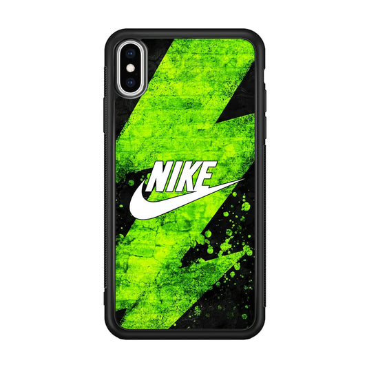 Nike Flash Green iPhone XS Case