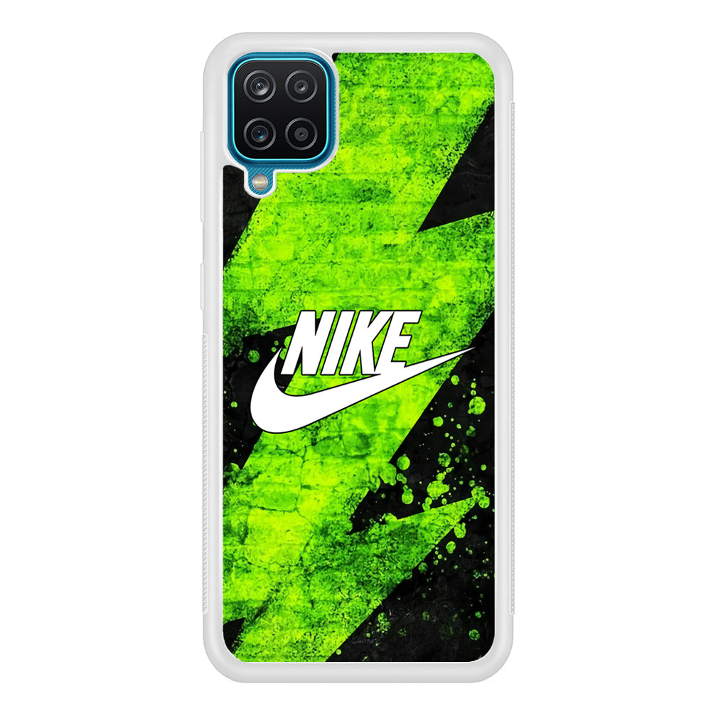 Nike Flash Green Samsung Galaxy A12 Case