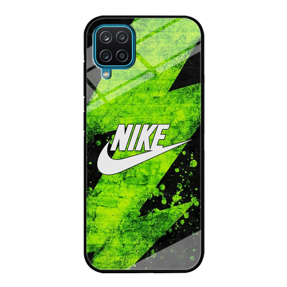 Nike Flash Green Samsung Galaxy A12 Case