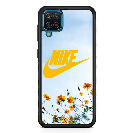 Nike Flowers Panoramic Samsung Galaxy A12 Case