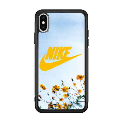 Nike Flowers Panoramic iPhone XS Case