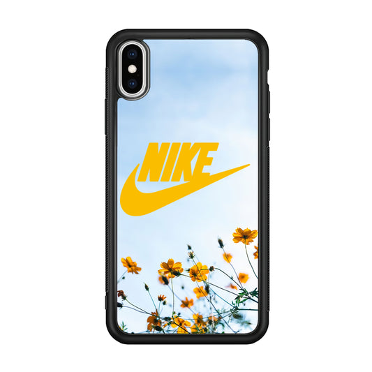 Nike Flowers Panoramic iPhone XS Case