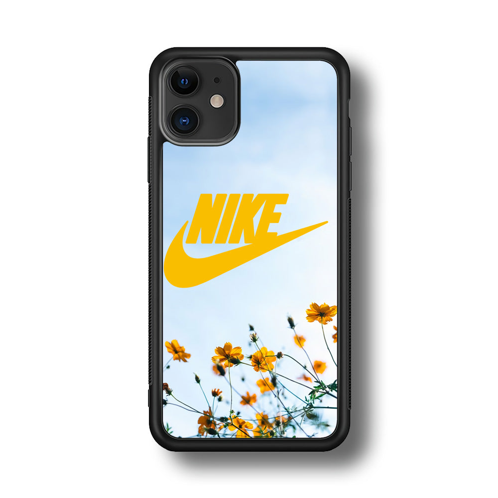 Nike Flowers Panoramic iPhone 11 Case