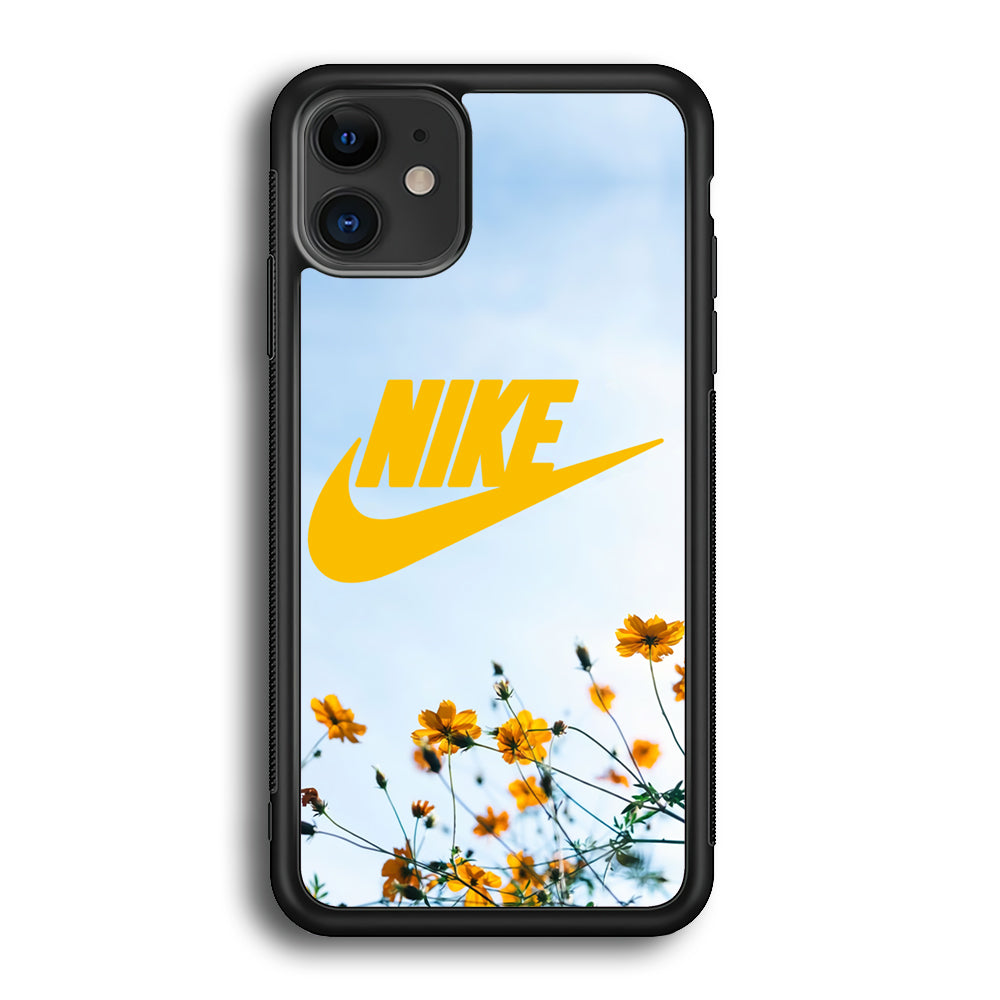 Nike Flowers Panoramic iPhone 12 Case