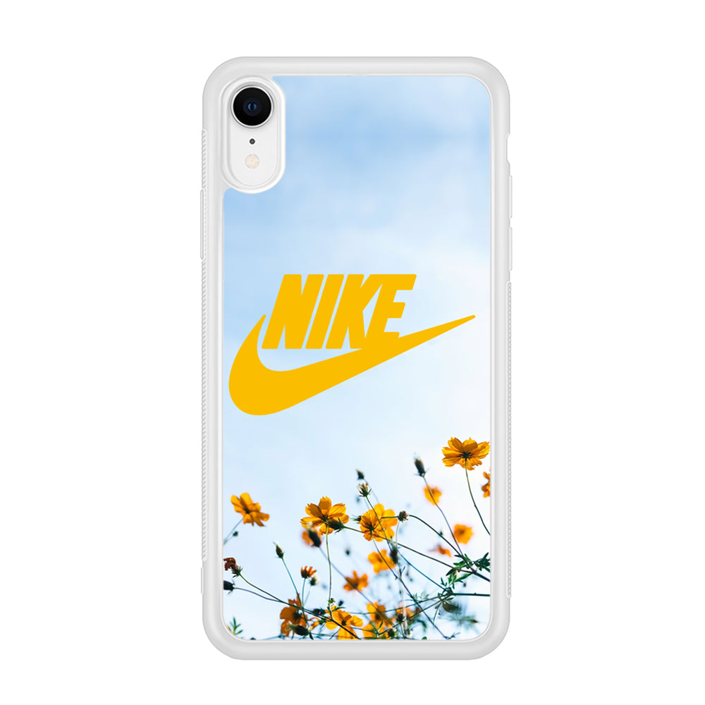 Nike Flowers Panoramic iPhone XR Case