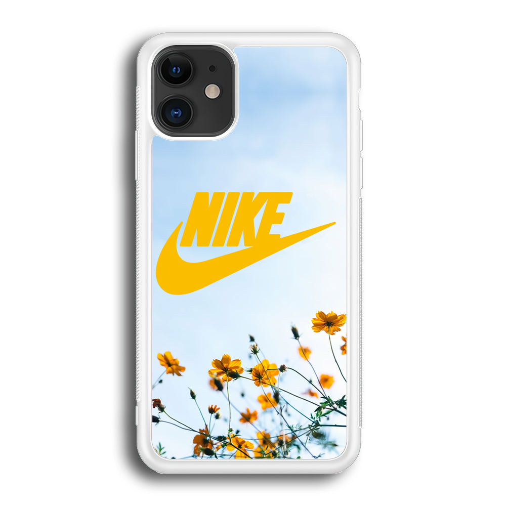 Nike Flowers Panoramic iPhone 12 Case