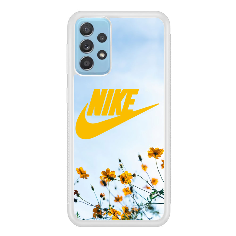 Nike Flowers Panoramic Samsung Galaxy A52 Case