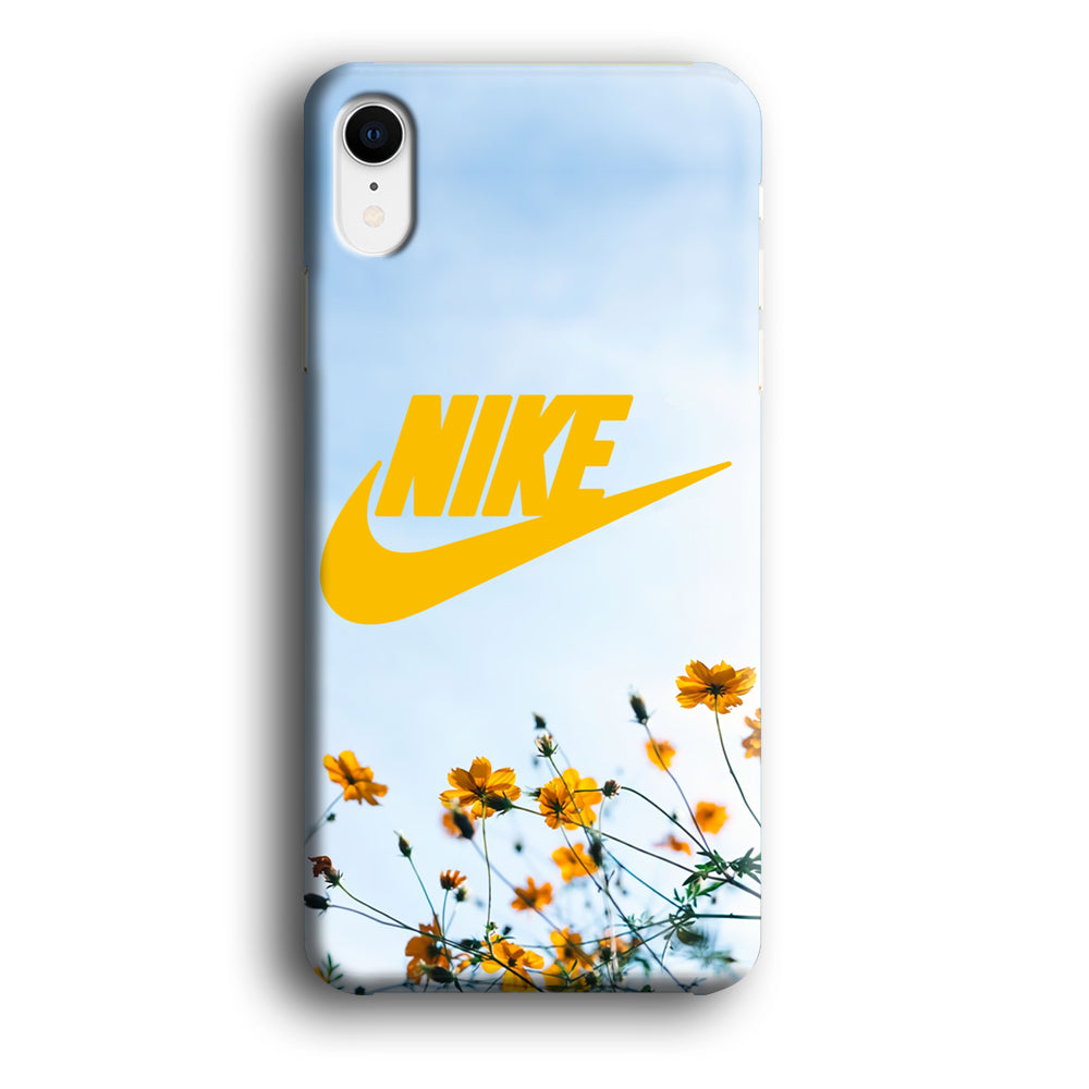 Nike Flowers Panoramic iPhone XR Case