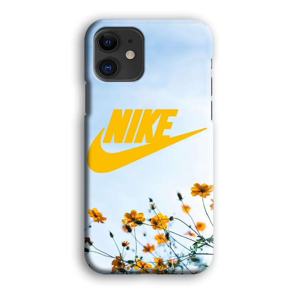 Nike Flowers Panoramic iPhone 12 Case