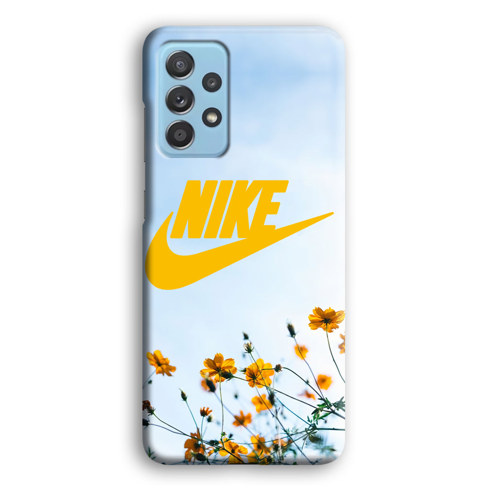 Nike Flowers Panoramic Samsung Galaxy A52 Case