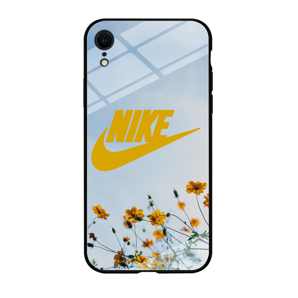 Nike Flowers Panoramic iPhone XR Case