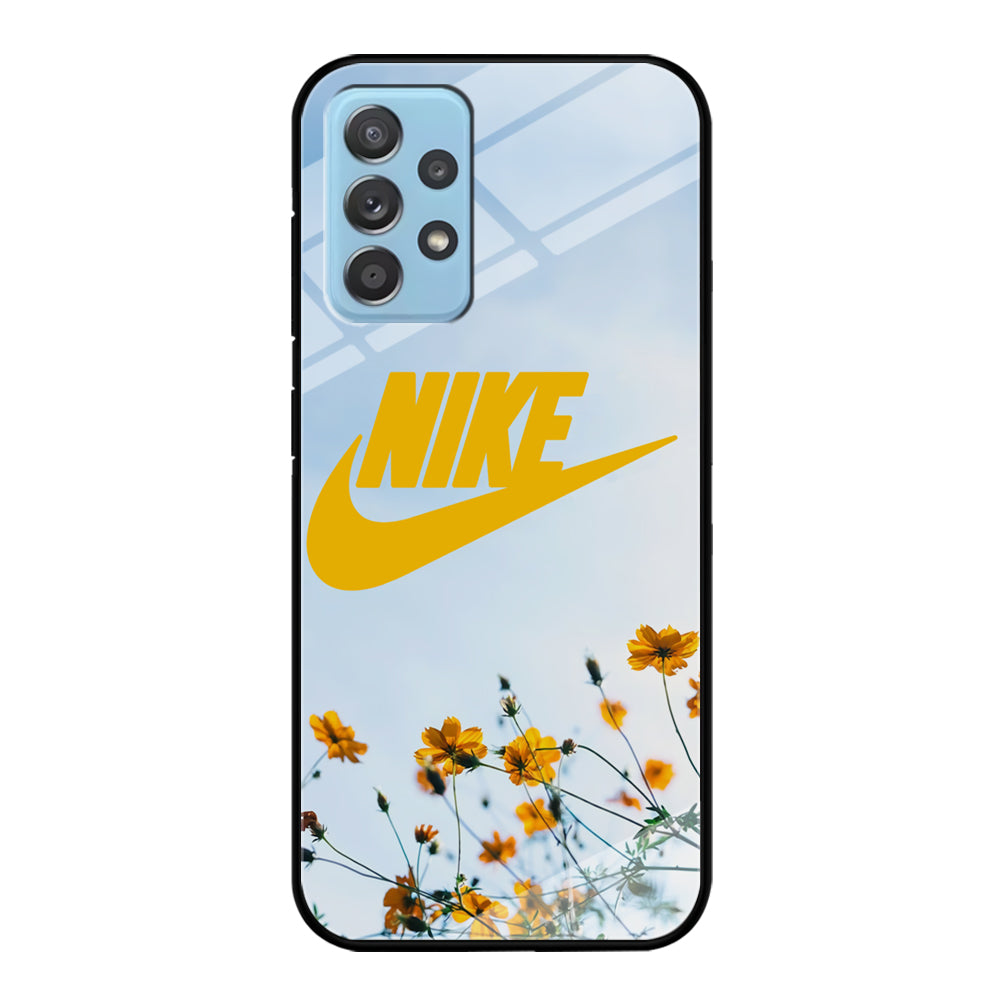 Nike Flowers Panoramic Samsung Galaxy A52 Case