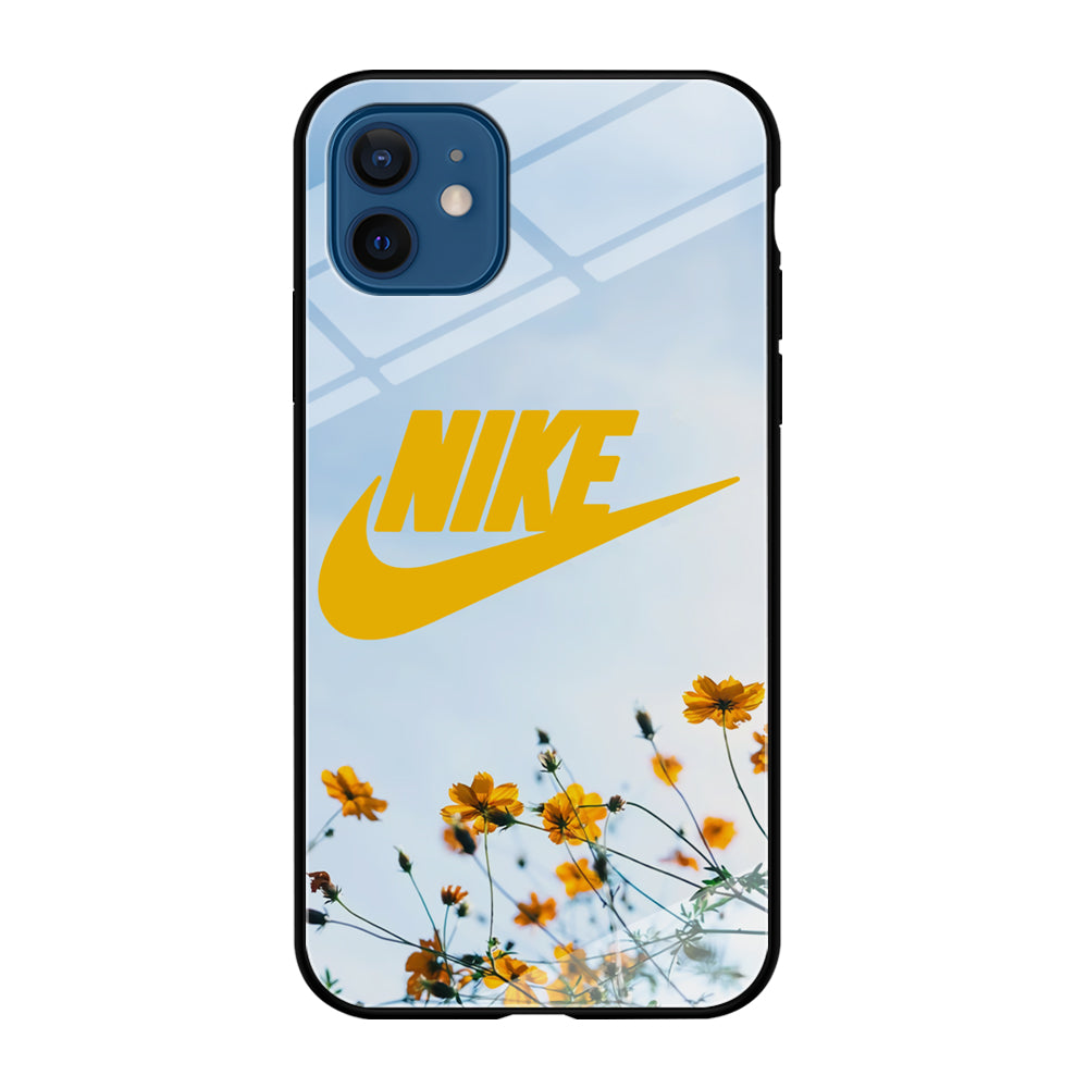 Nike Flowers Panoramic iPhone 12 Case