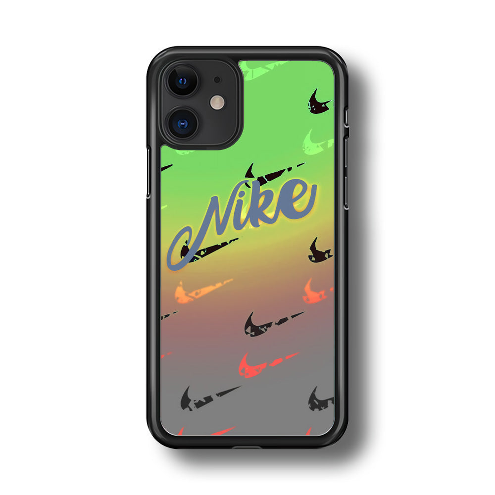 Nike Gradation Green iPhone 11 Case
