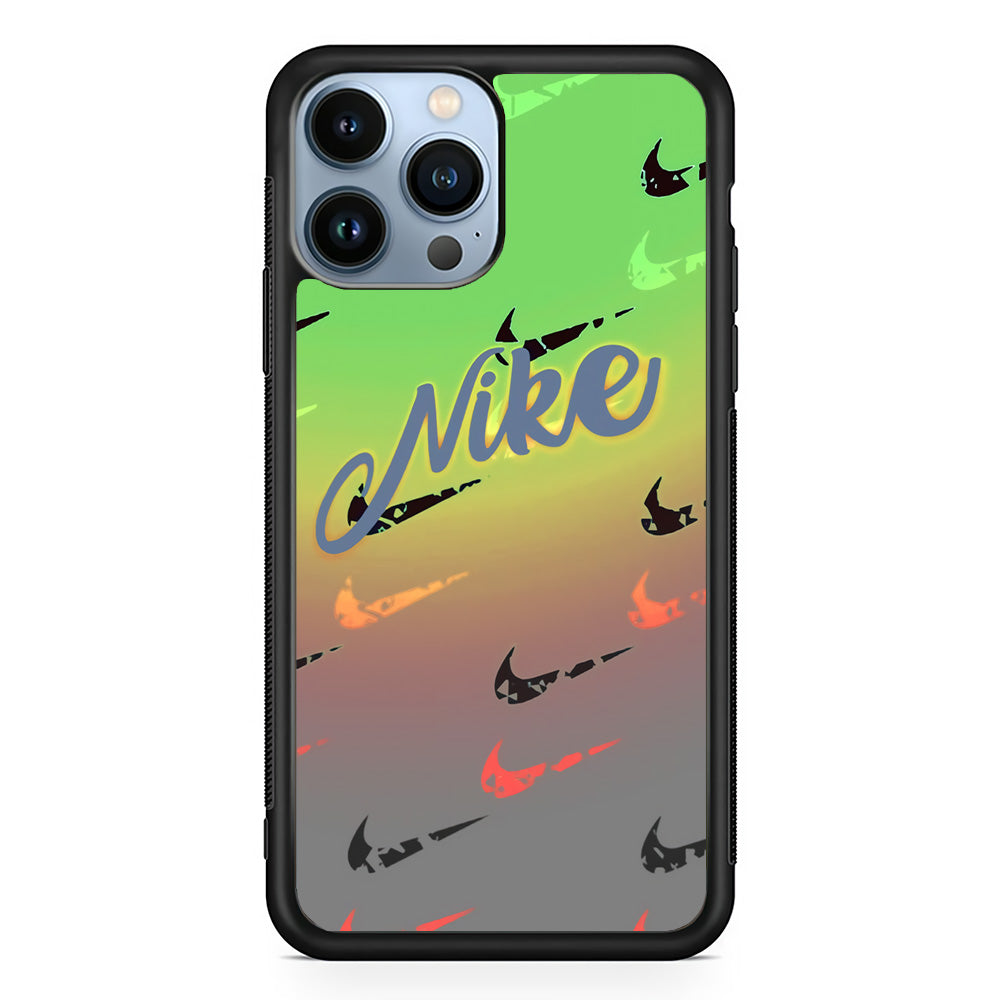 Nike Gradation Green iPhone 13 Pro Max Case