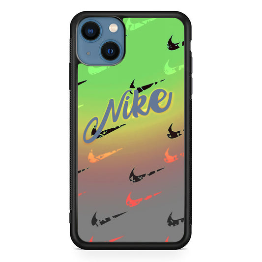 Nike Gradation Green iPhone 13 Case