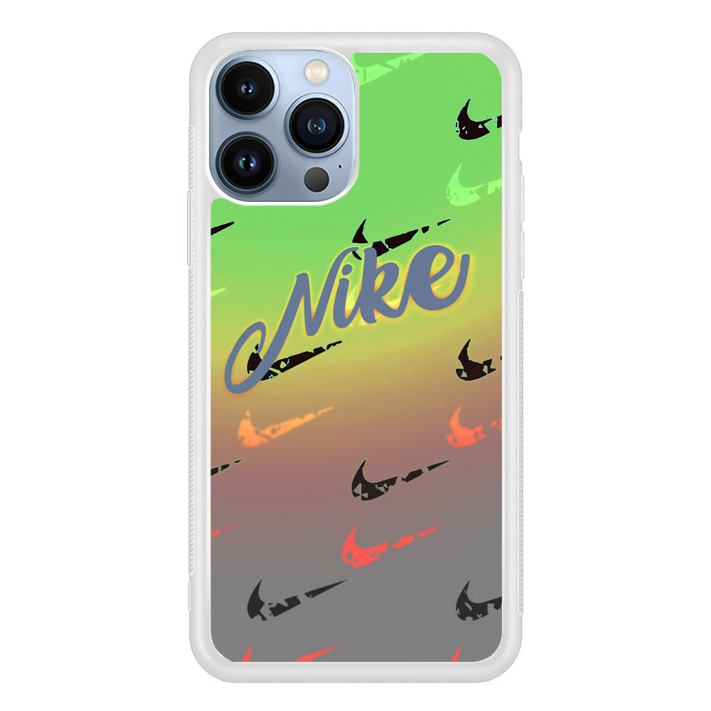 Nike Gradation Green iPhone 13 Pro Max Case