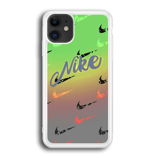 Nike Gradation Green iPhone 12 Case