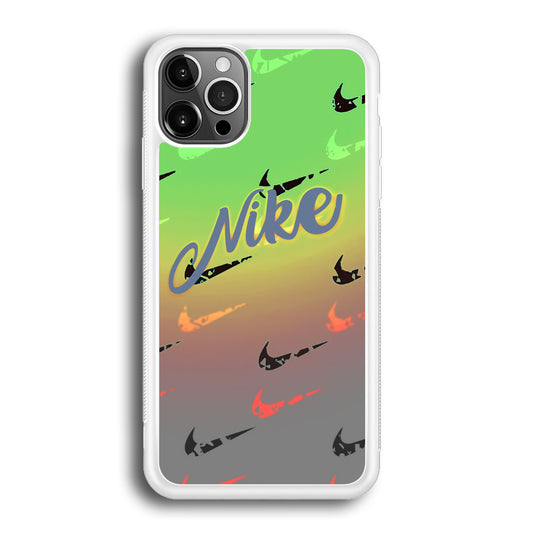 Nike Gradation Green iPhone 12 Pro Case