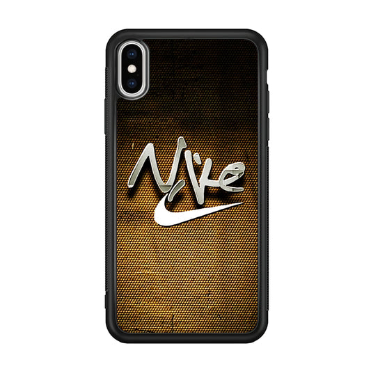 Nike Graffiti On Canvas iPhone XS Case