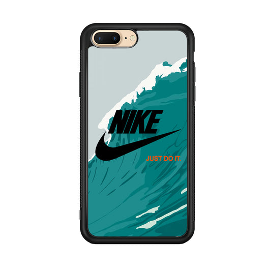 Nike Green Wave iPhone 8 Plus Case