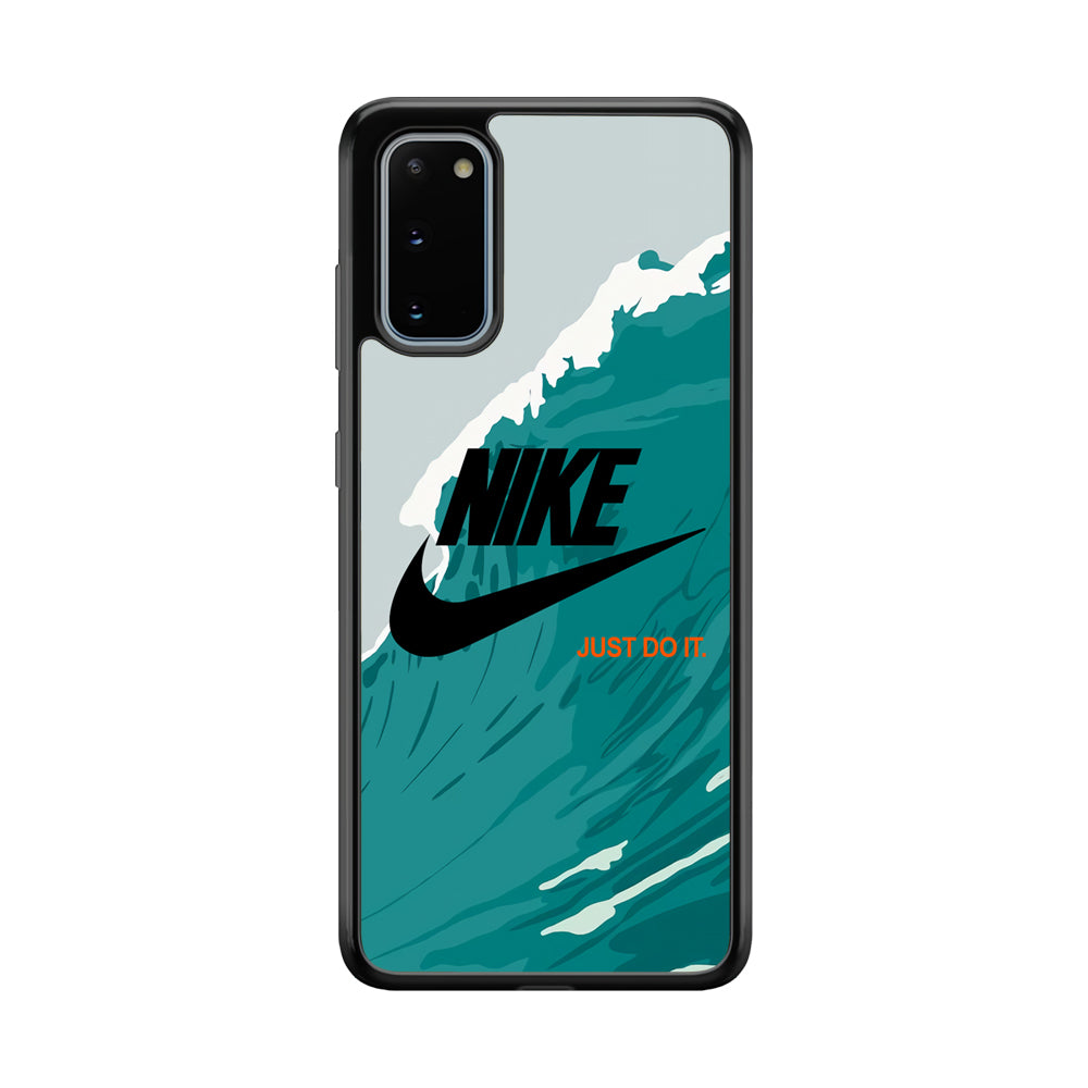 Nike Green Wave Samsung Galaxy S20 Case