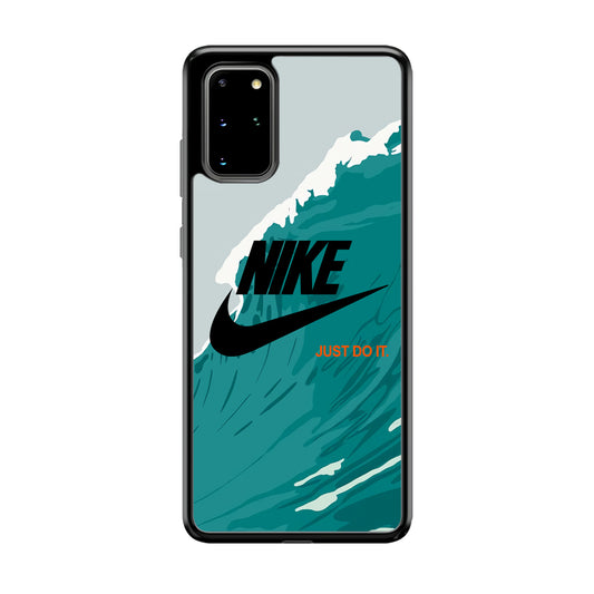 Nike Green Wave Samsung Galaxy S20 Plus Case