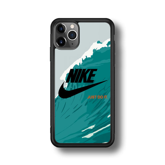Nike Green Wave iPhone 11 Pro Case