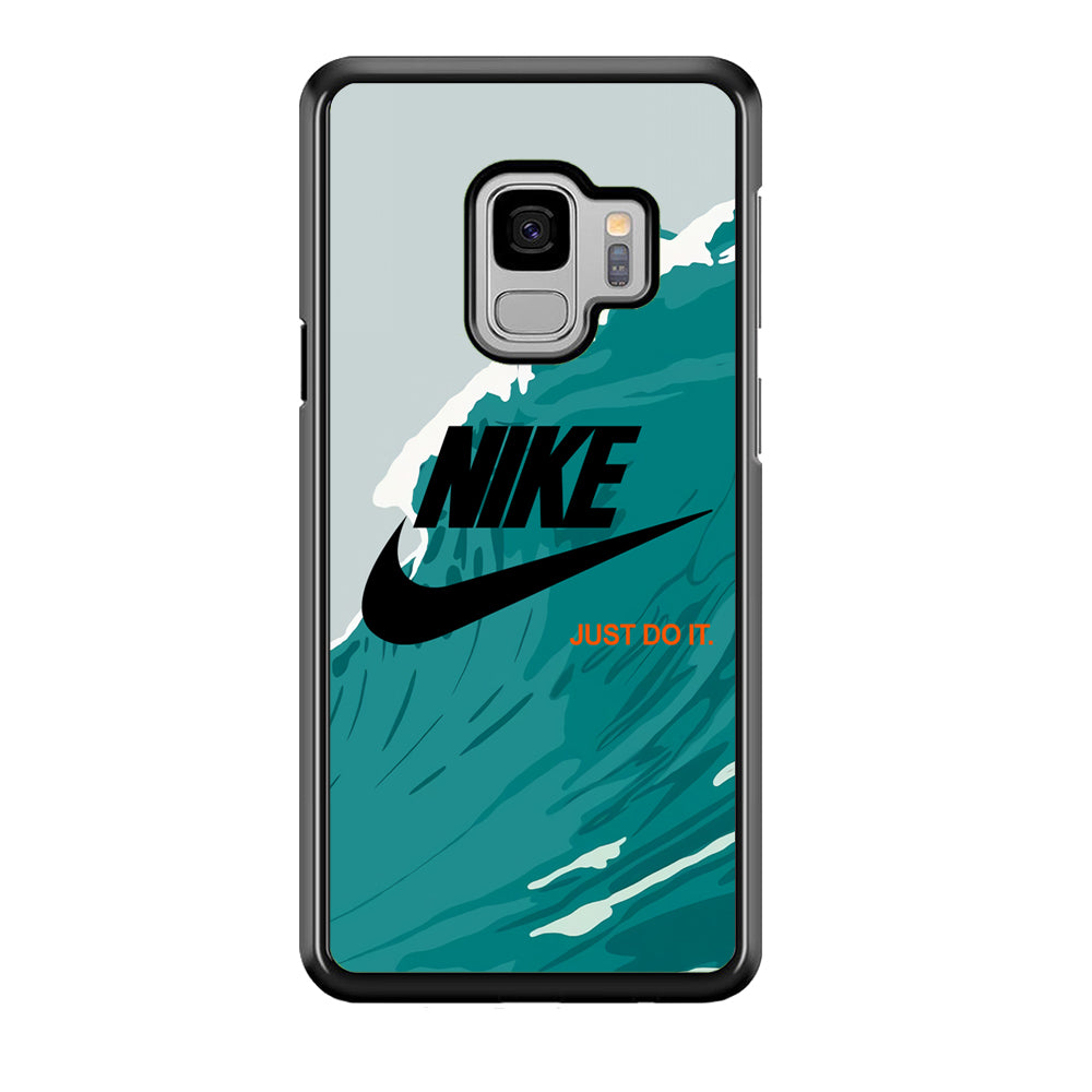Nike Green Wave Samsung Galaxy S9 Case