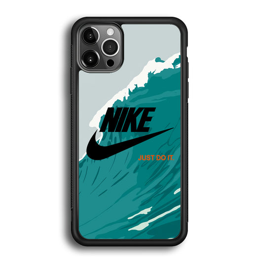 Nike Green Wave iPhone 12 Pro Case