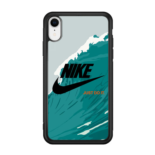 Nike Green Wave iPhone XR Case