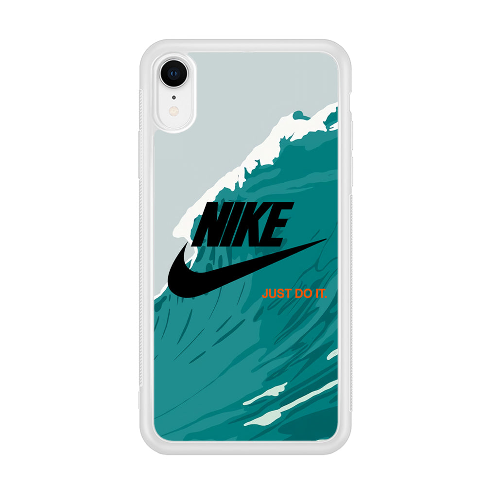 Nike Green Wave iPhone XR Case