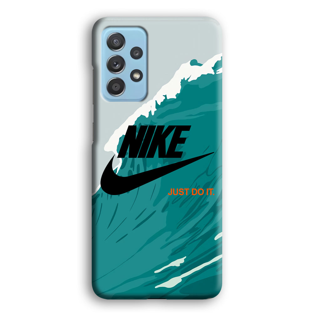 Nike Green Wave Samsung Galaxy A52 Case