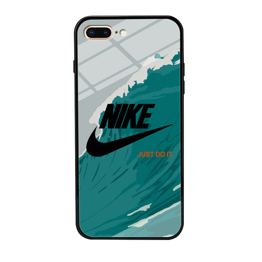 Nike Green Wave iPhone 8 Plus Case