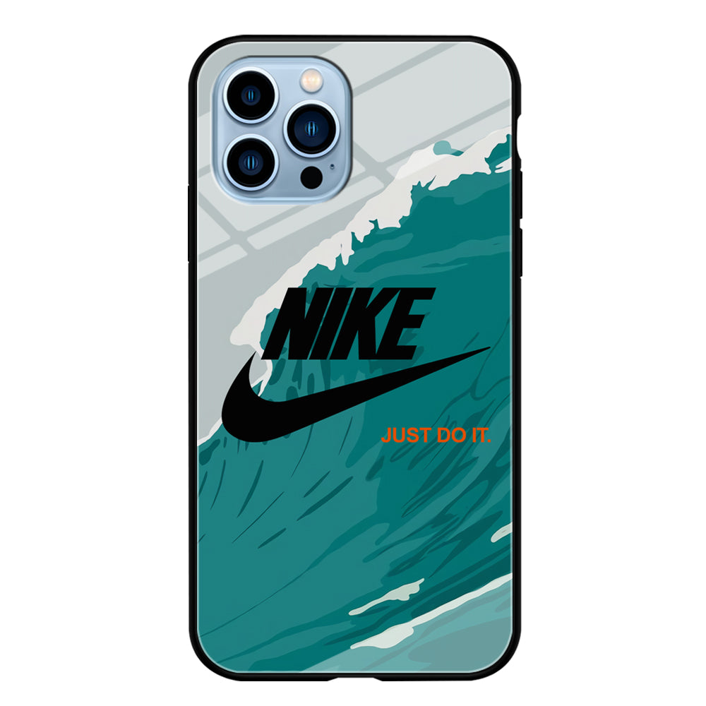 Nike Green Wave iPhone 13 Pro Max Case