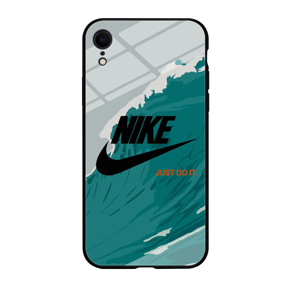 Nike Green Wave iPhone XR Case