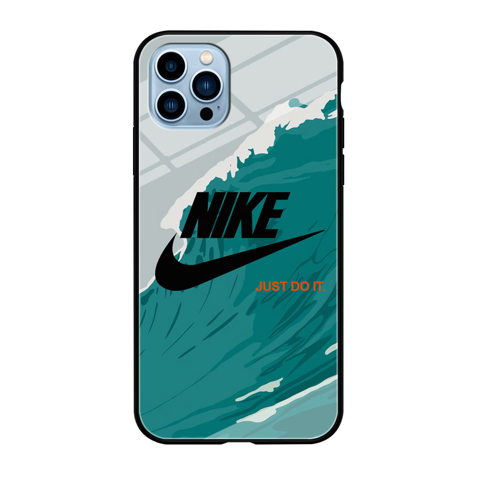 Nike Green Wave iPhone 12 Pro Case