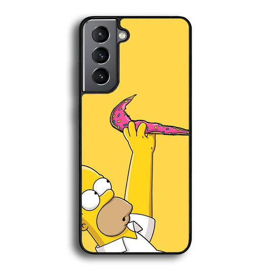 Nike Homer Donut Samsung Galaxy S21 Plus Case