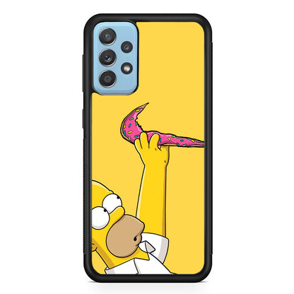 Nike Homer Donut Samsung Galaxy A52 Case