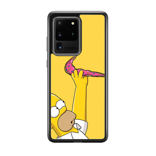 Nike Homer Donut Samsung Galaxy S20 Ultra Case