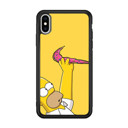 Nike Homer Donut iPhone XS Case