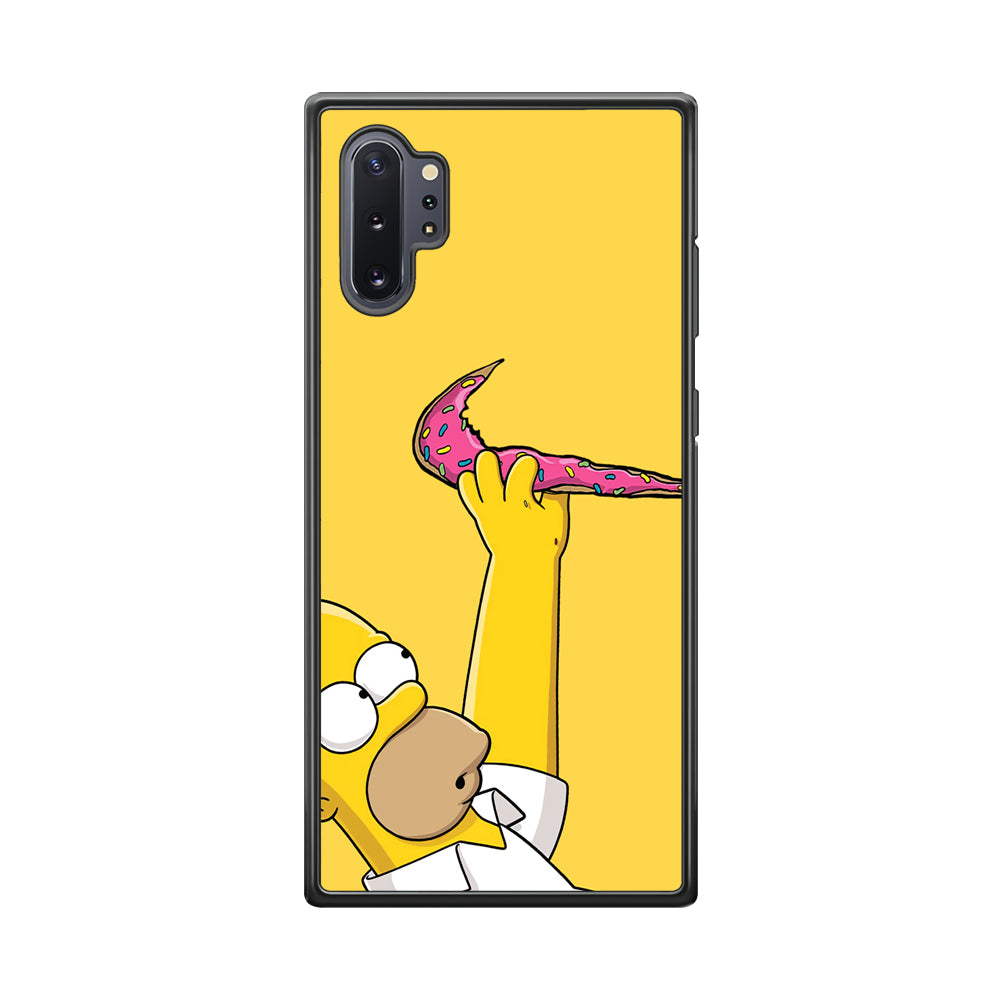 Nike Homer Donut Samsung Galaxy Note 10 Plus Case