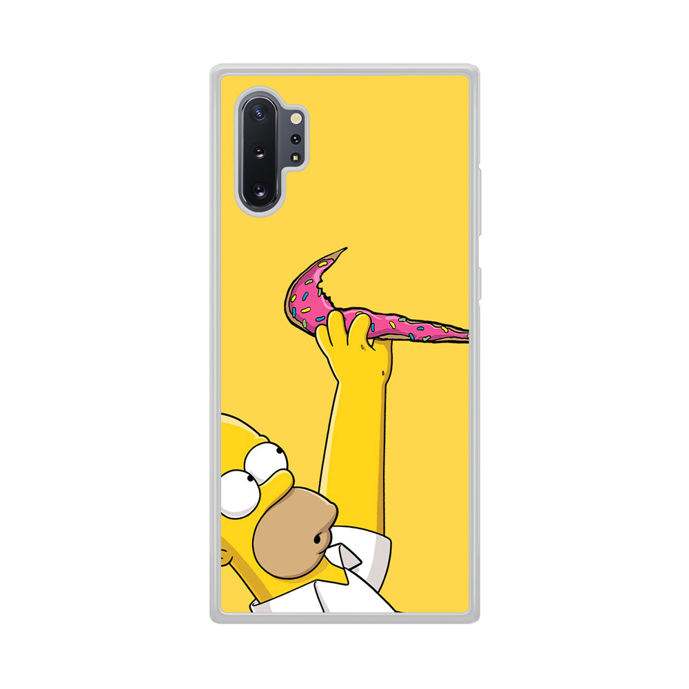 Nike Homer Donut Samsung Galaxy Note 10 Plus Case