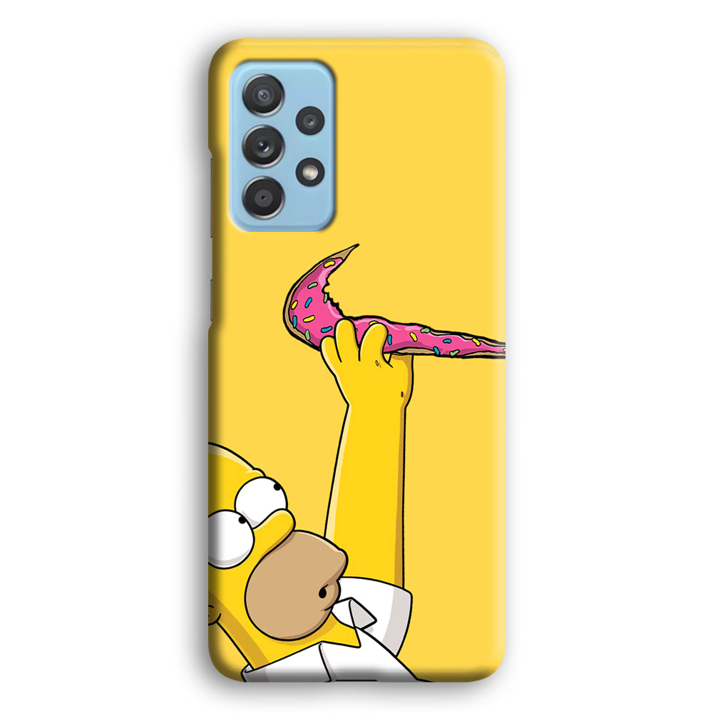 Nike Homer Donut Samsung Galaxy A52 Case